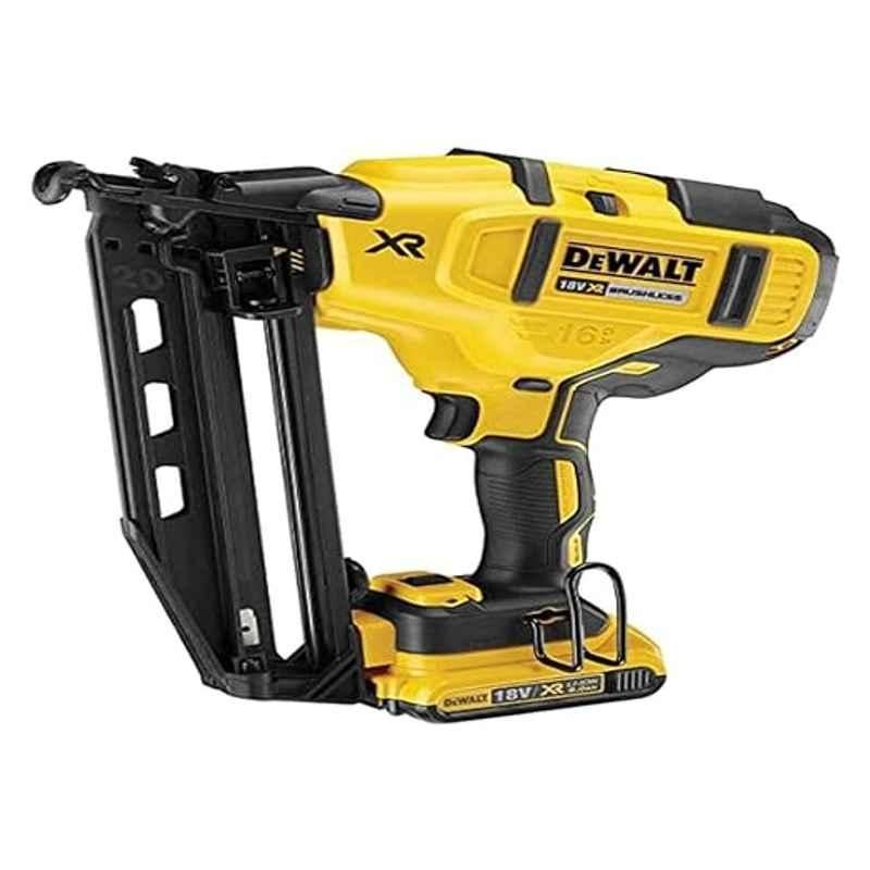 Dewalt 2Ah 18V XR Li-ion Cordless 110 Nail Capacity Nailer with Brushless Motor, DCN660D2