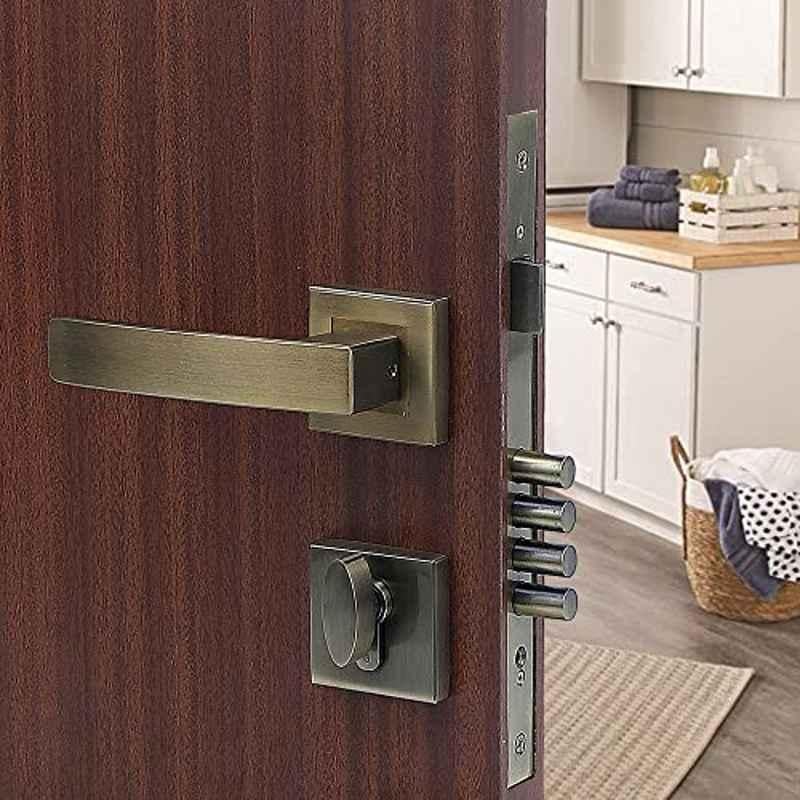 Voltizi Altroz Stainless Steel 4 Bullet Pin Mortise Door Lock Set with 3 Keys