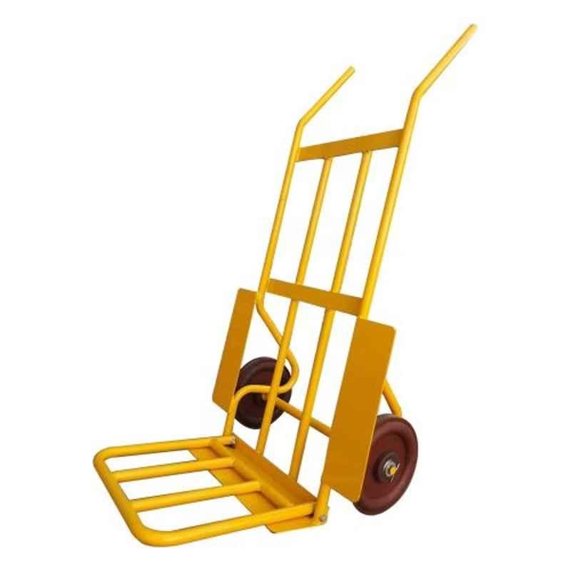 Inaithiram 150kg Mild Steel Two Wheel Box Handling Hand Trolley, BHHT150RP