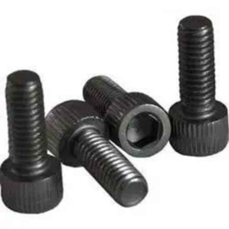 B K Jagan & Co 8x30mm Alloy Steel Black Oxide Finish Full Threaded Socket Head Cap Screw (Pack of 20)