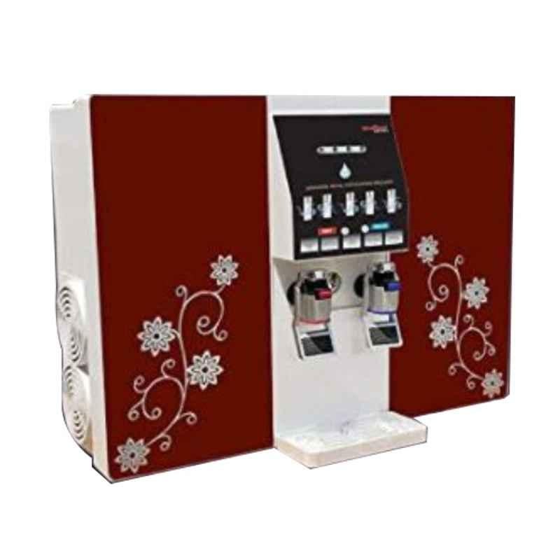 Khaitan Orfin 500W Red Plastic Hot, Cold & Normal Water Dispenser with Five Stage Filtration, WRKOK-03