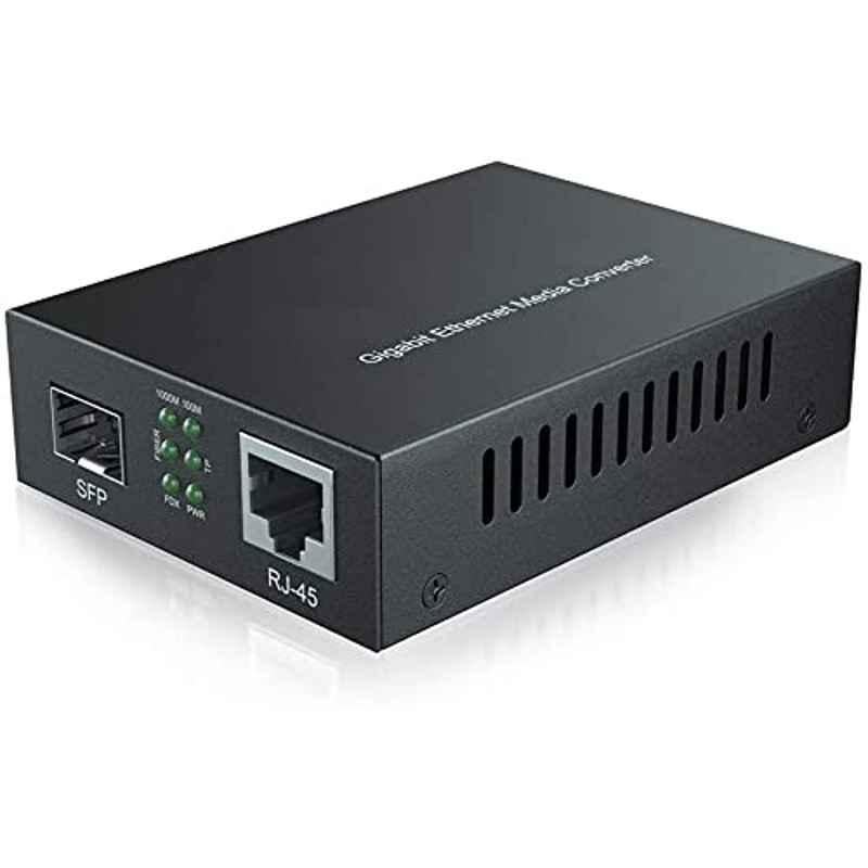 Hanutech 10/100/1000Mbps without SFP Media Converter