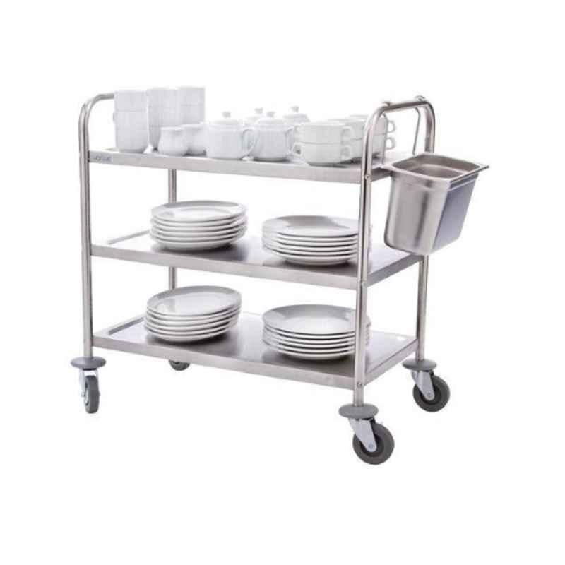 Suwas 60kg/Shelf 80x45x82cm Stainless Steel Hotel Trolley, SU-SSMHT-HOTELT-004