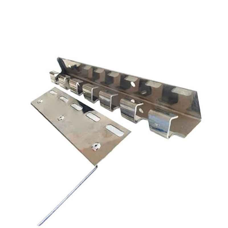 Chronovex Stainless Steel Heavy Duty Strip Hanger for PVC Curtain