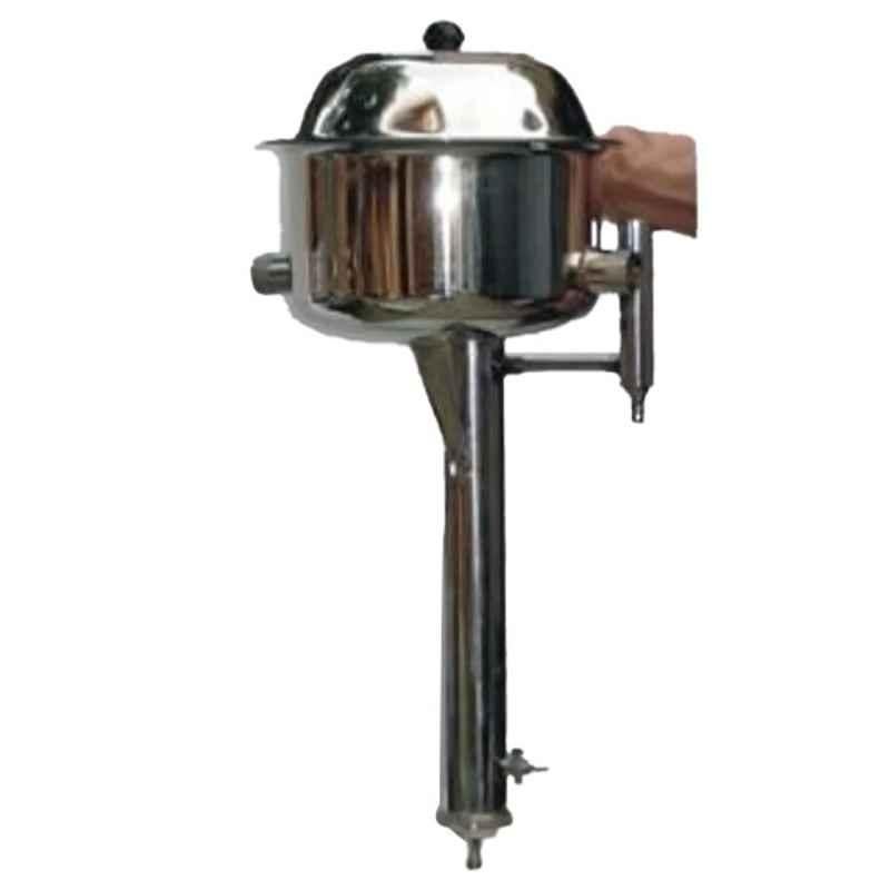 Labcare 5 Litre Stainless Steel 304 Double Element Manesty Type Water Distillation Unit, LB-WD5