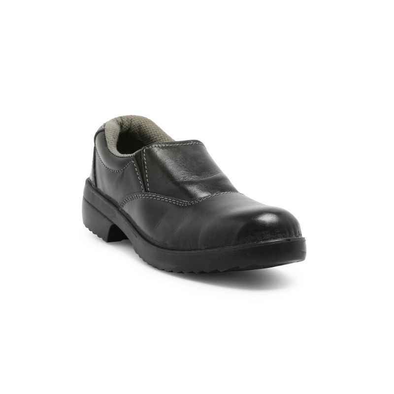 Hillson LF2 Steel Toe Black Work Safety Shoes For Women, Size: 6