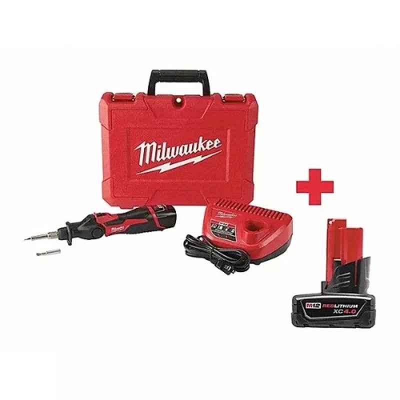 Milwaukee 7pc M12 Cordless Solder Iron Kit, 317A60