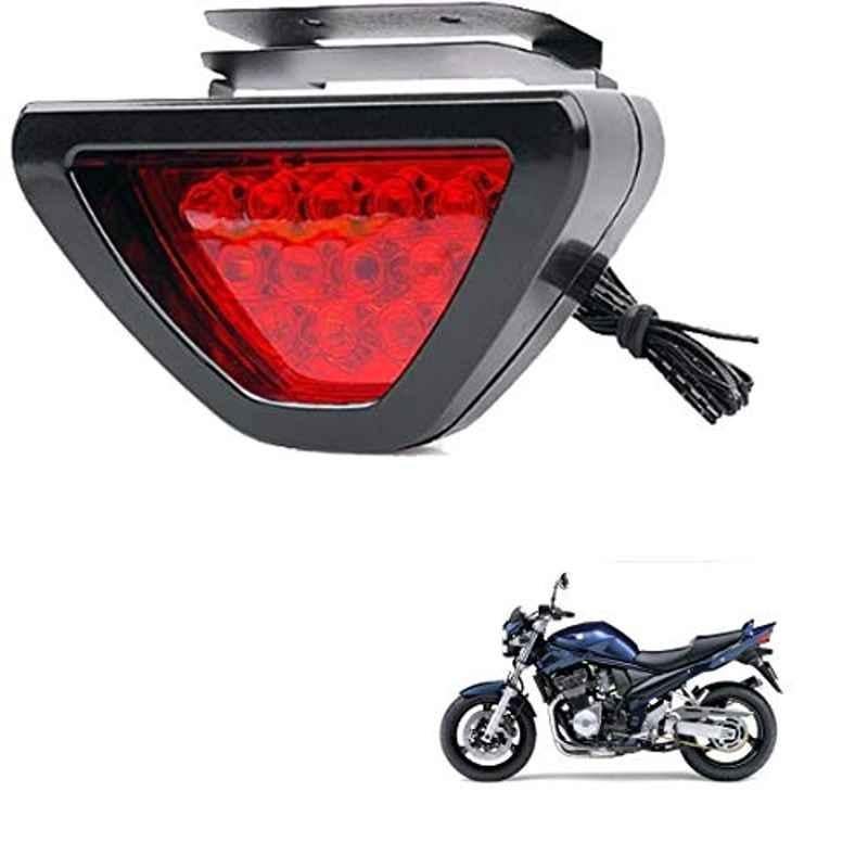 Kozdiko 12 LED Triangle Shape Bike Brake Light with Flash Mode for Suzuki Bandite, koz_94733