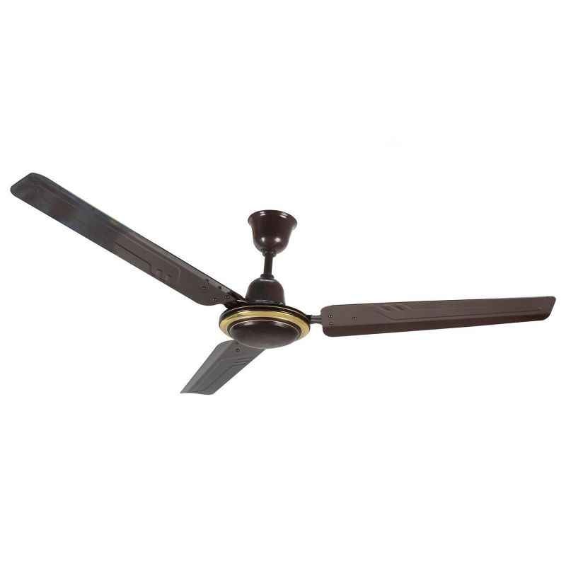 Candes Twistter 68W Brown Ceiling Fan, Sweep: 1200 mm