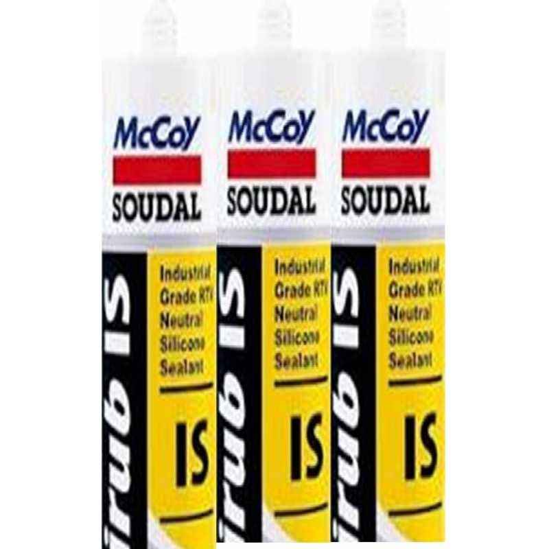 McCoy Silirub IS 280 ml Cartridge (Pack of 3)