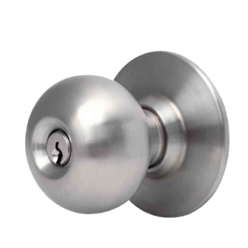 Europa 5 Pin Internal Round Door Lock with 3 Keys, R150 SS
