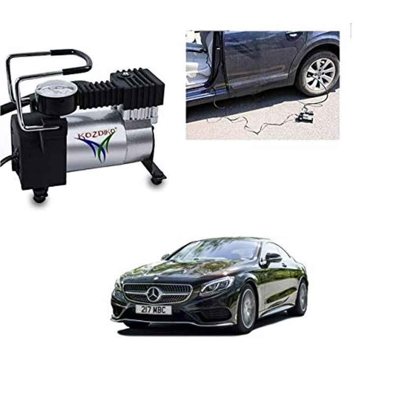 Kozdiko 12V DC Heavy Duty Metal Tyre Inflator for Mercedes Benz S Coupe, Tyre_Inflator_D71