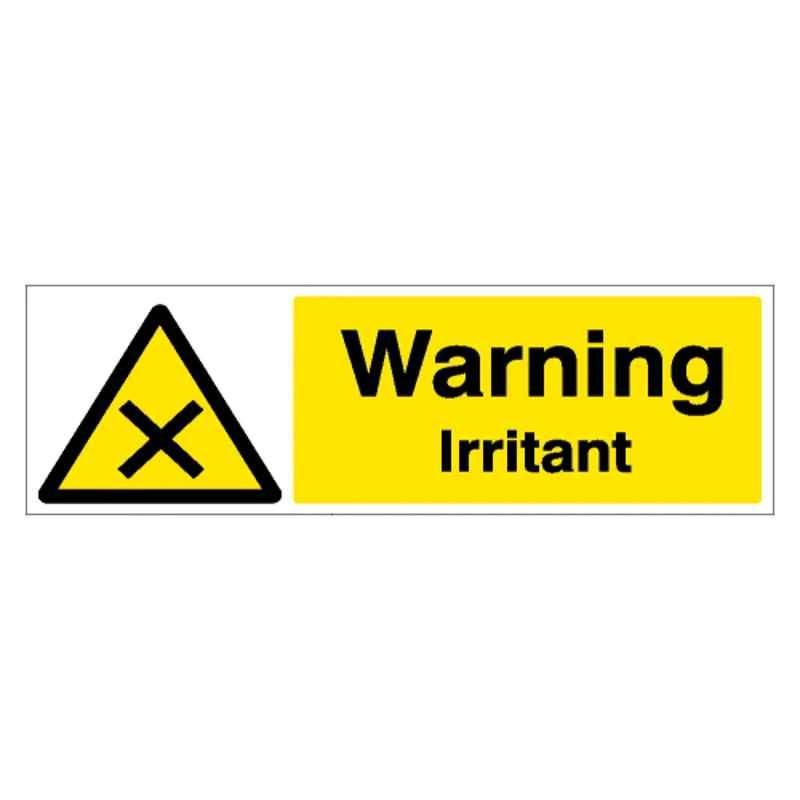SUNSIGNS 450x150mm Vinyl & Sun Board Warning Irritant Signage, SN0068VNLM1HPIAAL