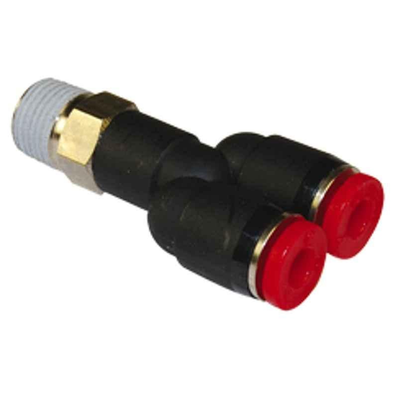 Norgren 6mm Pneufit C Taper Swivel Y Adaptor, C01880638