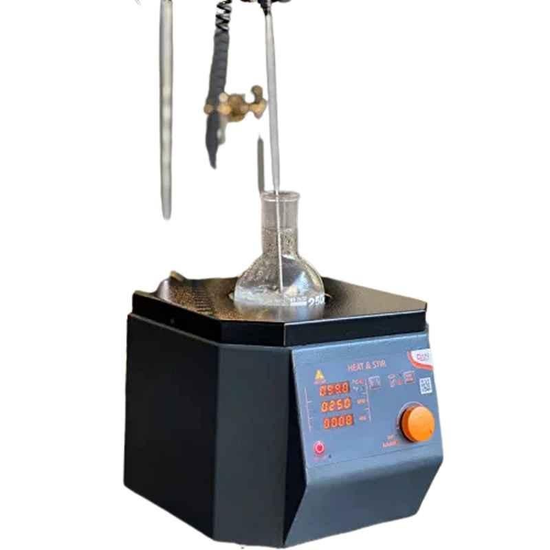 Glassco by Dan Logitech Black Diamond 3000ml Digital Heating Mantle with Stirrer, 1221.DNEU.06