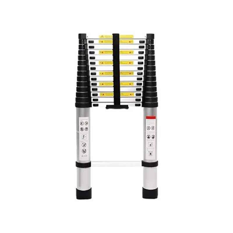Inaithiram 15 Steps 4.4m Foldable Aluminium Telescopic Ladder, ATL44M145F15S