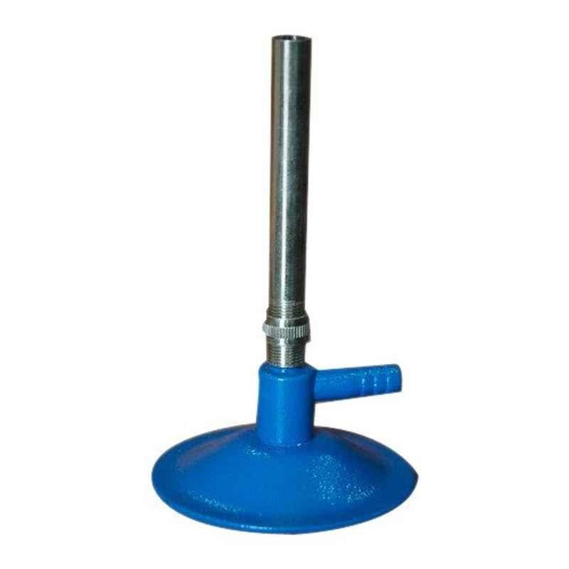 New Verma Brass Sheet Base Bunsen Burner without Stop Cock