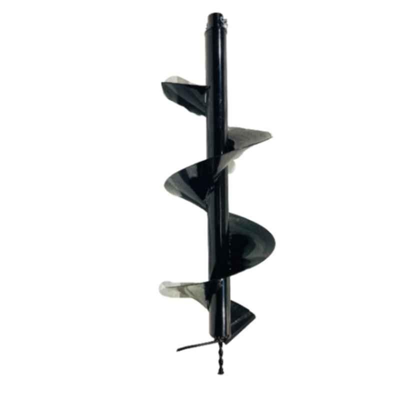 Generic 10 inch 2.6ft Earth Auger Double Spiral Drill Bit