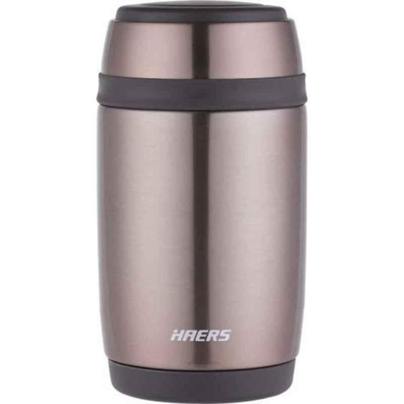 Haers 580ml Stainless Steel Rose Gold Thermal Food Jar, HTH-580-RGL (Pack of 2)