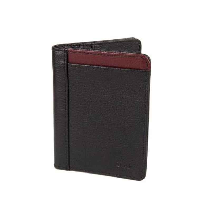 Elan 8x1.5x10.5cm 4 Slots Black Card Holder with Open Top, EFCH-5127-BL
