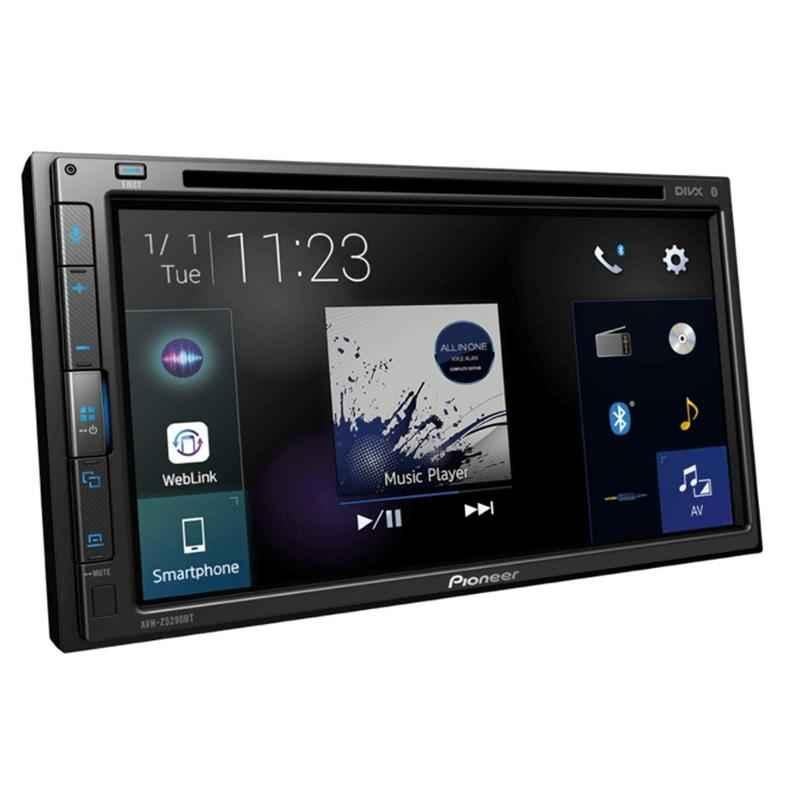 Pioneer AVH-Z5290BT 6.8 inch WVGA Touchscreen featuring Apple CarPlay, Android Auto, WebLink, and Full HD Video Playback