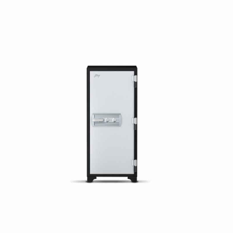 Godrej Centiguard 1060 KL 169 Liters Fire Resistance Key Lock Manual Safe Locker with Double Wall & Internal Shelves (Tijori)
