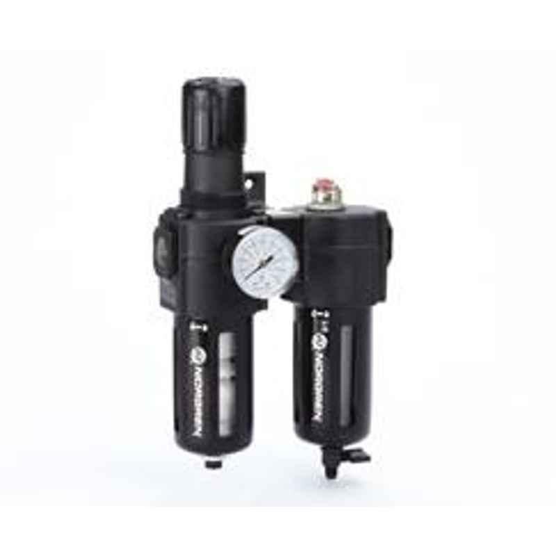 Norgren G 1/2 Excelon Modular System Filter/Regulator-Lubricator Combination Unit, BL74-405G