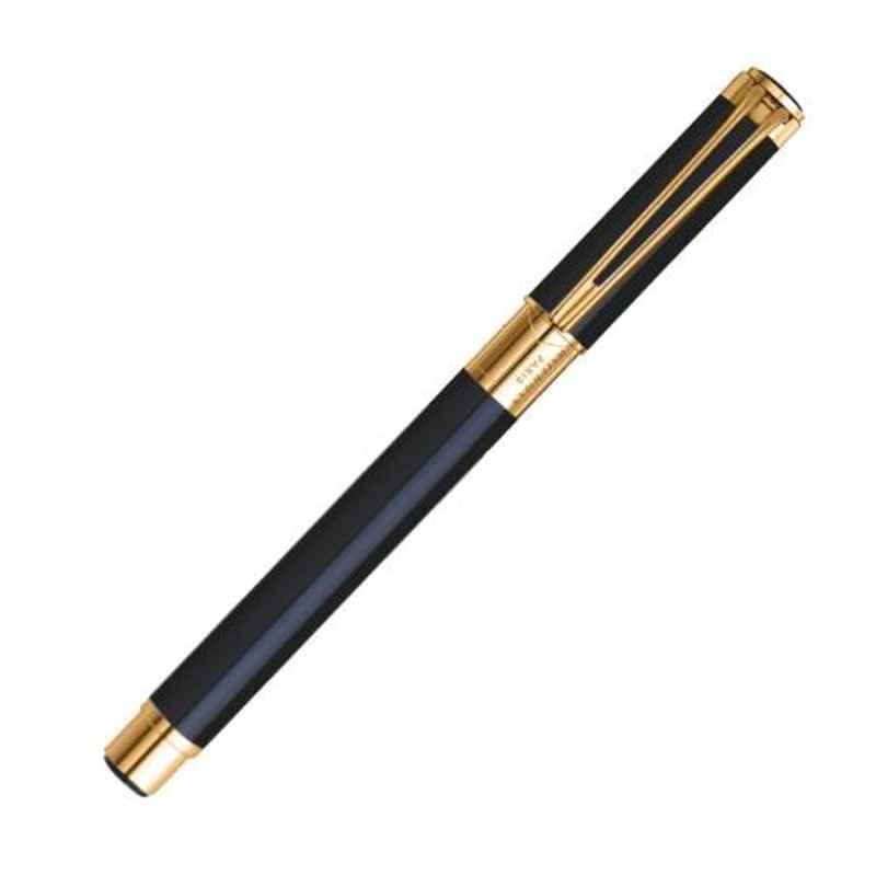 Waterman Blue Ink Perspective Black GT Roller Ball Pen