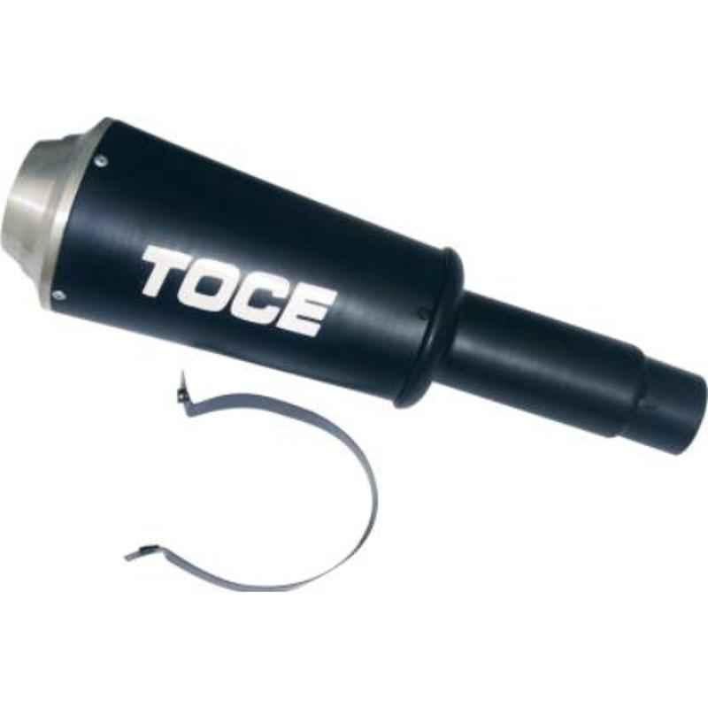 RA Accessories TOCE Mild Steel Universal Bike Exhaust