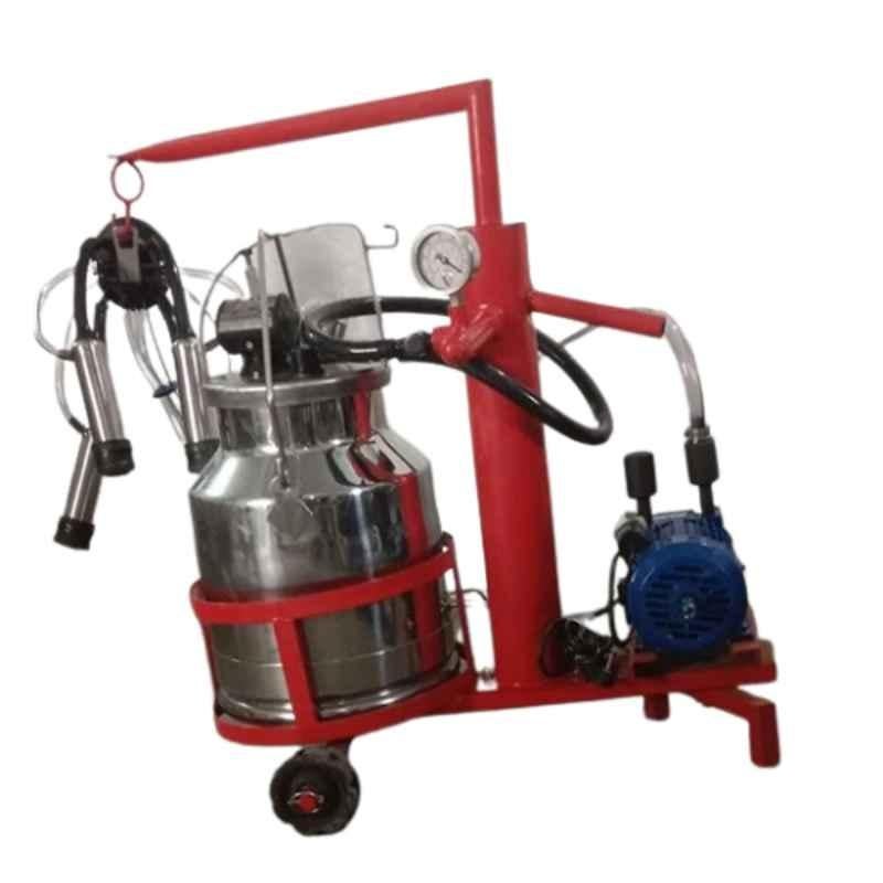 25L Stainless Steel Milking Machine with Trolley