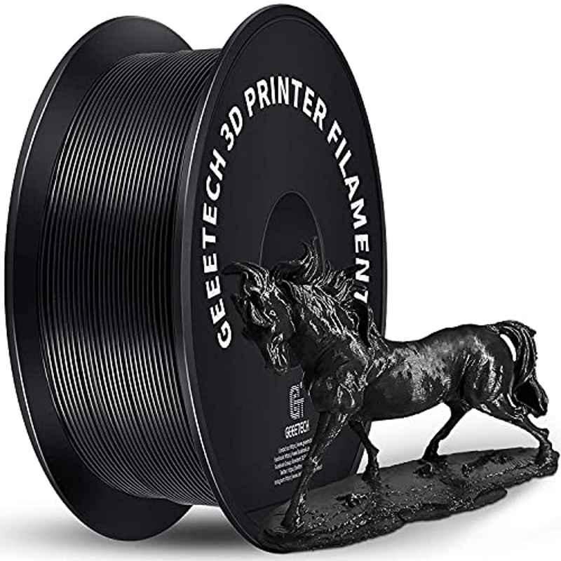 Geeetech 1kg 1.75mm Black PLA 3D Printer Filament with Winding Tangle-Free