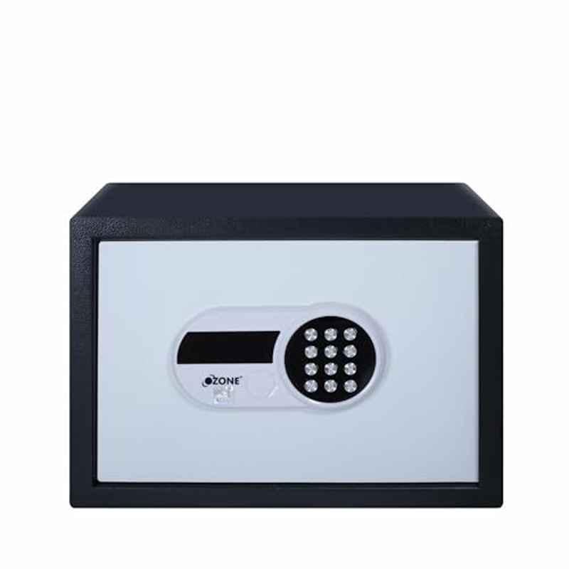Ozone Aries 14.6L 188x345x225mm Metal Black Digital Safe with Pin Code & Key Access