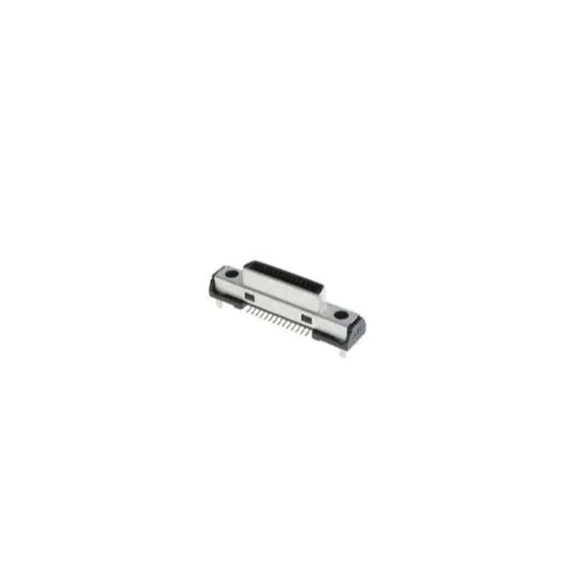 Hirose 27P VERT Recept Screw Lock I/O Connector, DH80-27P