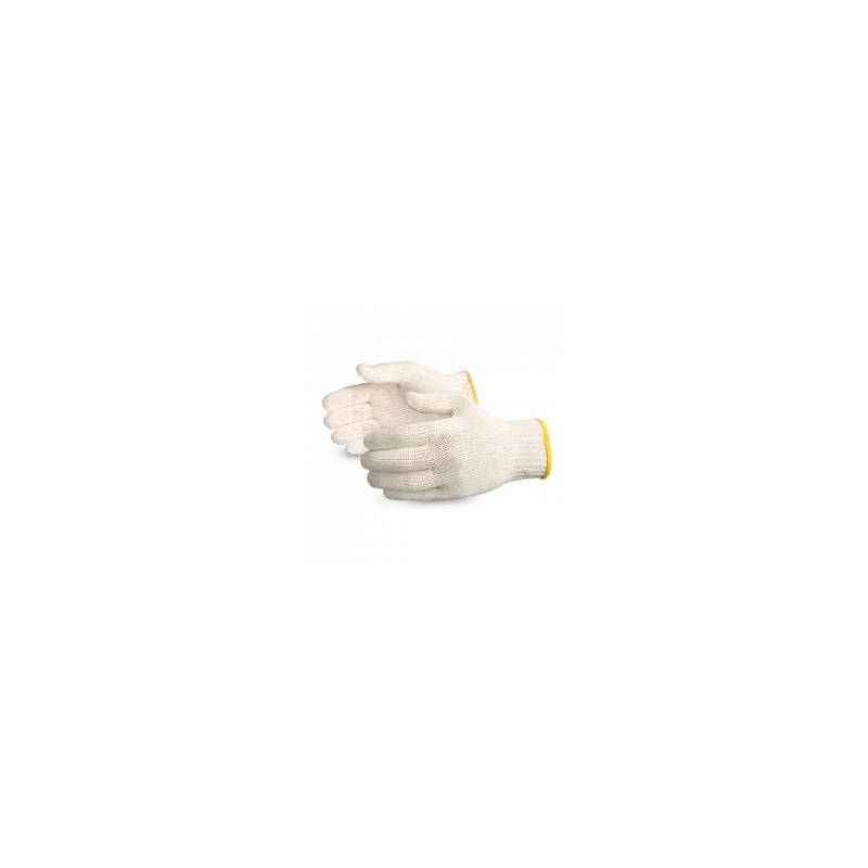 AIQS Cotton Knitted Gloves, CN01 (Pack of 10)