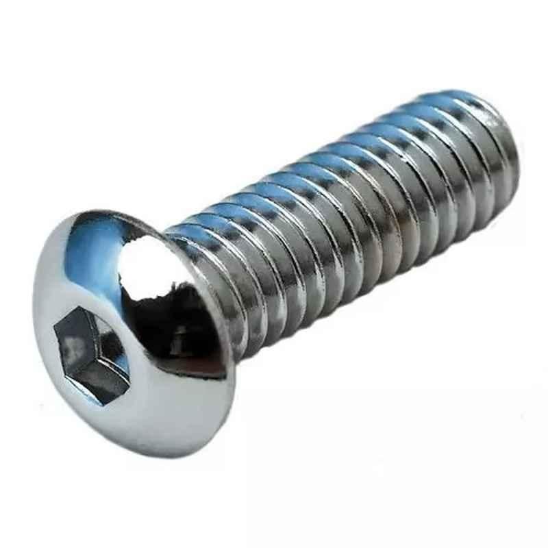 Caparo Metric M4x16mm Full Threaded Socket Button Head Bolt Screw (Pack of 200)