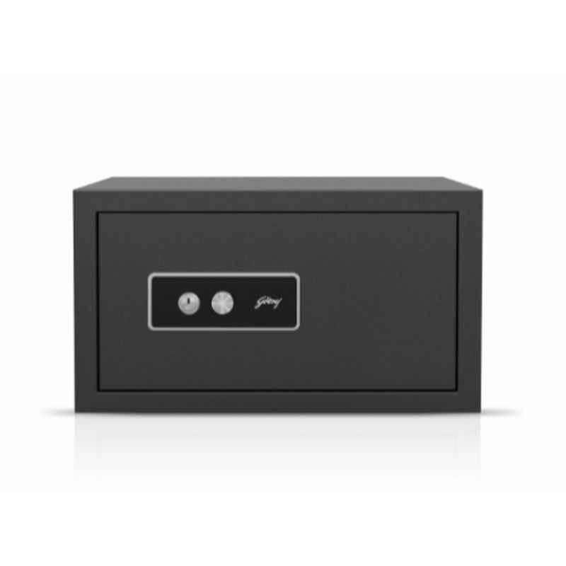 Godrej NX Pro Key Lock 33L Ebony Home Locker with Duo Pin Cylinder Technology Lock (Tijori)