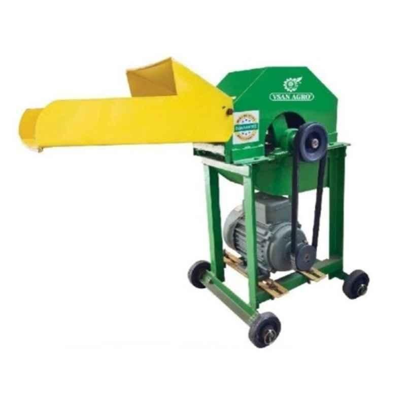 VSAN 1HP 300kg/hr Single Phase Mini Chaff Cutter Machine