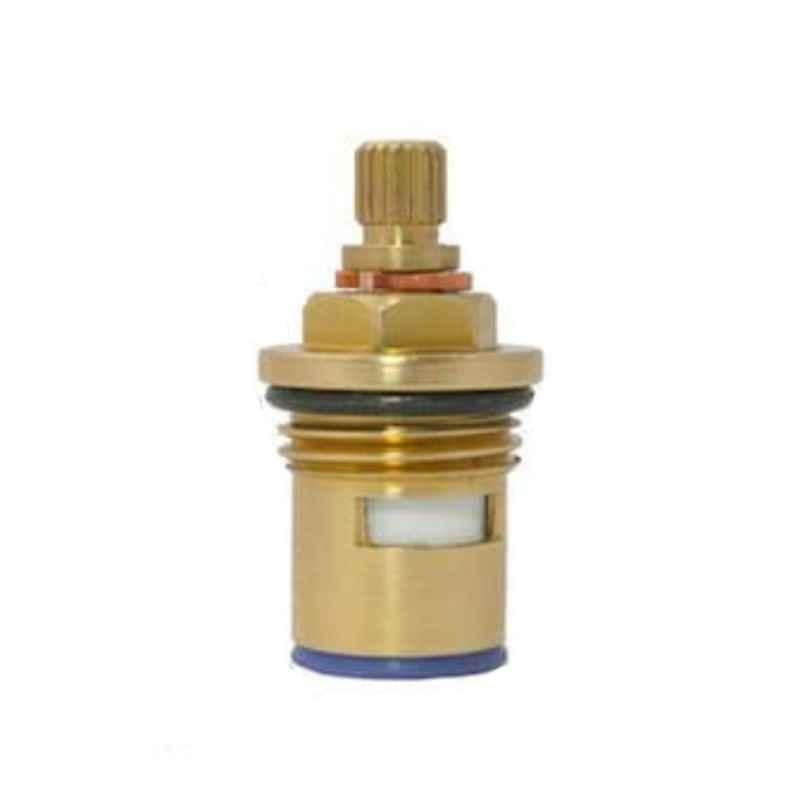 Logger Brass Golden Disc Fitting Spare Part for Taps Repairing (Pack of 12)
