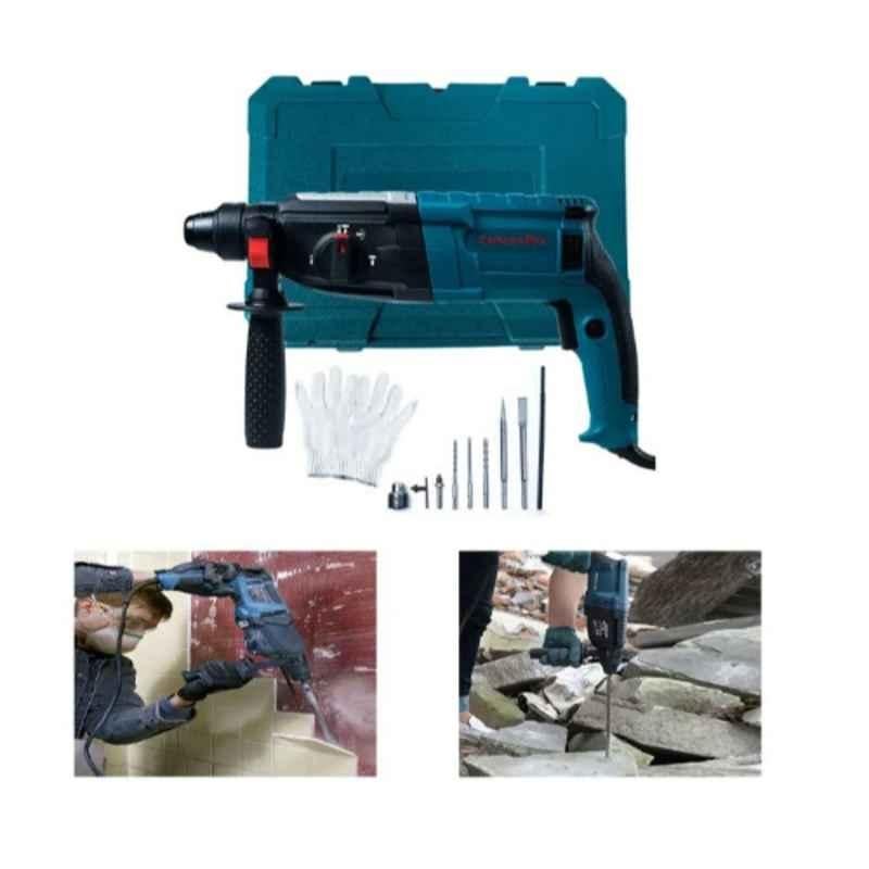 Imported 30mm 1000W 1300rpm Rotary Hammer Drill with Accessories, TI-CP-12439