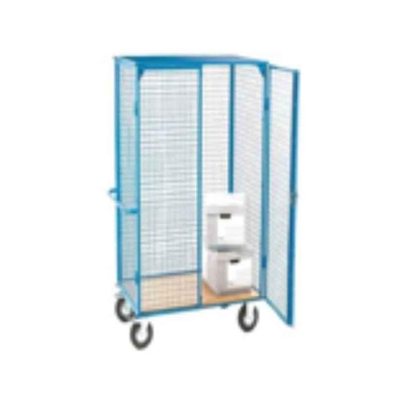 Suwas 600kg 1200x500x1700mm Steel Material Handling Cage Box Trolley, SU-MHCT-007