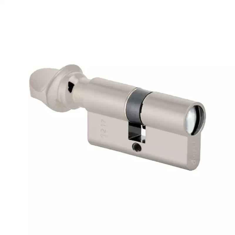Dorset CL 205 SN 80mm Alloy Steel Satin Matt Finish Euro Profile Pin Cylinder Lock (Pack of 2)