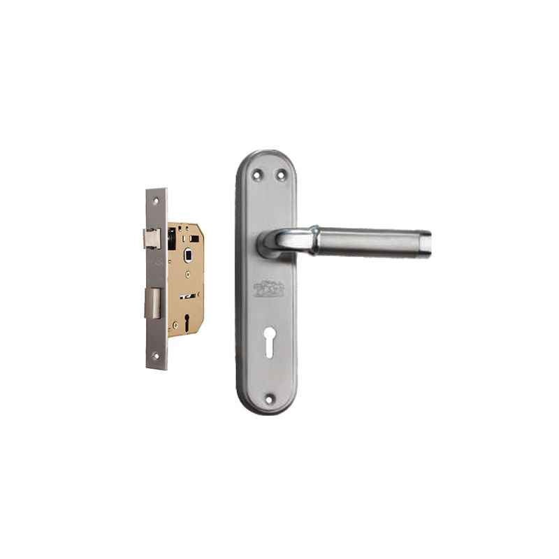 Plaza Polo Stainless Steel Handle with 65mm Mortice Lock & 3 Keys