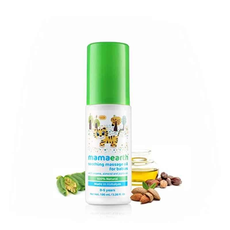 Mamaearth 100ml Soothing Massage Oil, MAE2015