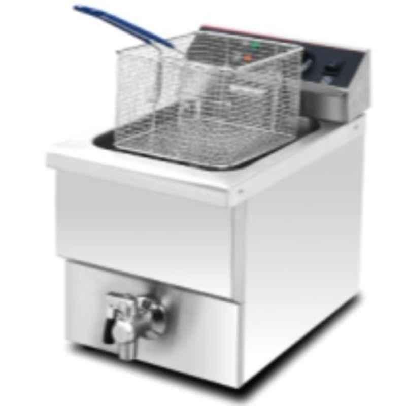 Bresco 3kW 10 Litre Electric Fryer with 1 Basket & 1 Tank, DFF-10V (Pack of 3)