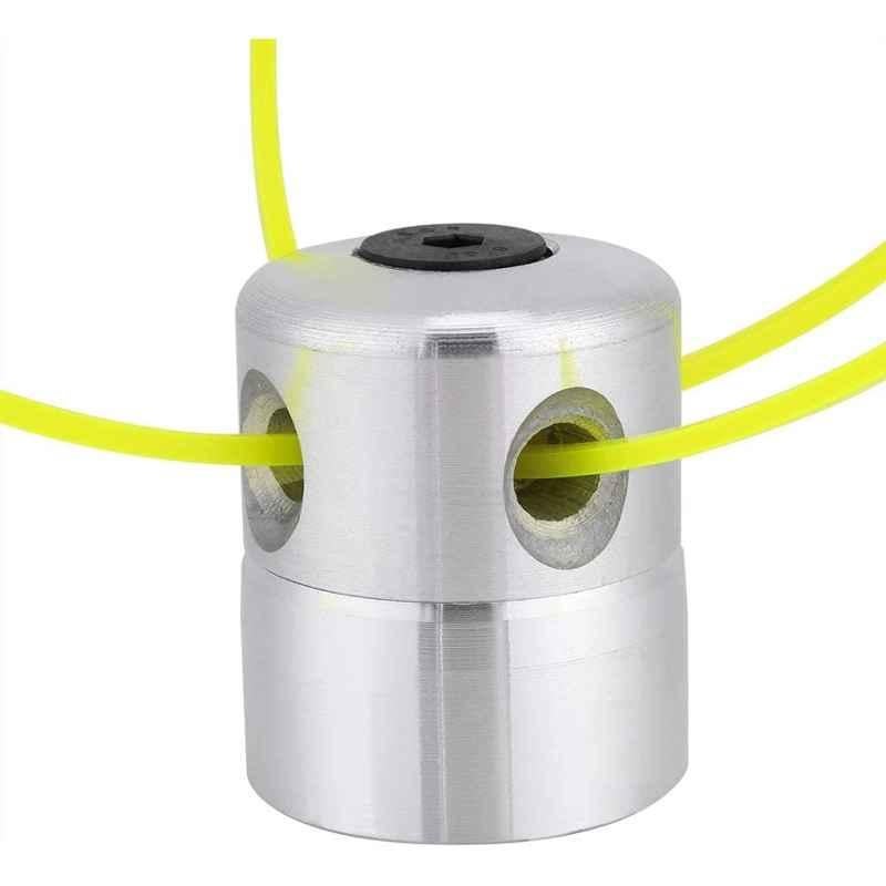 Farmo Tools Aluminium Trimmer Head with 4 Lines for Brush Cutter, SNEAB+0012
