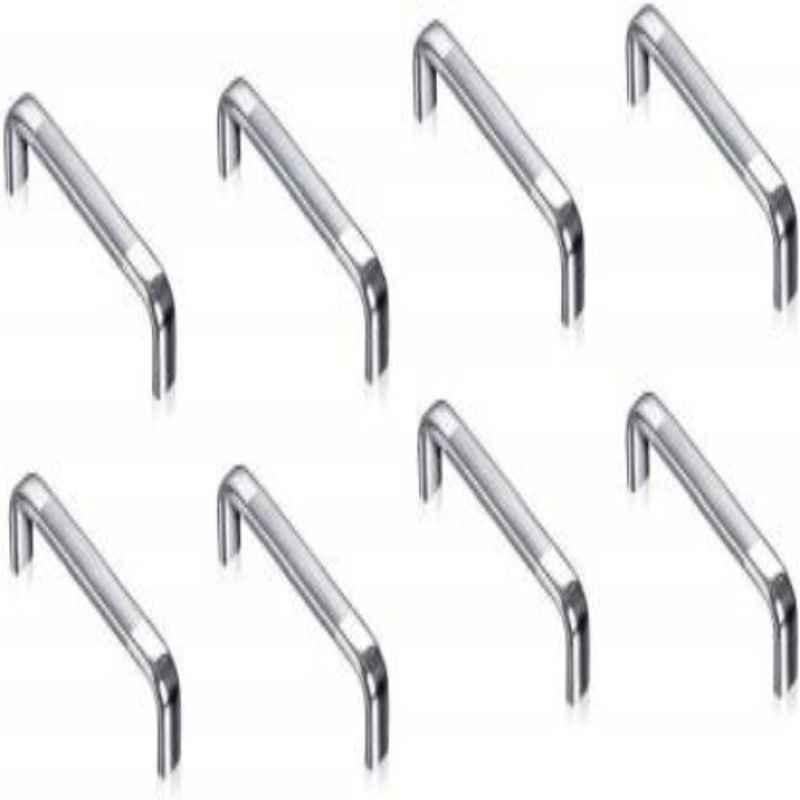 Onmax Stainless Steel Handle for Cabinet, Drawer, Almirah & Wardrobe, SSCB0108 (Pack of 8)