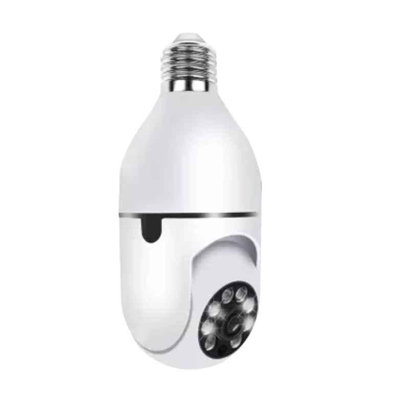 YK RETAIL 3MP 1080P Wifi Wireless Portable Security Camera with E27 Socket for Home & Office, CVF56