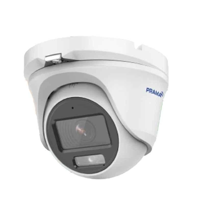 Prama 2MP Full HD Audio Colour Dome Camera, PT-HTD70F0E-MFS
