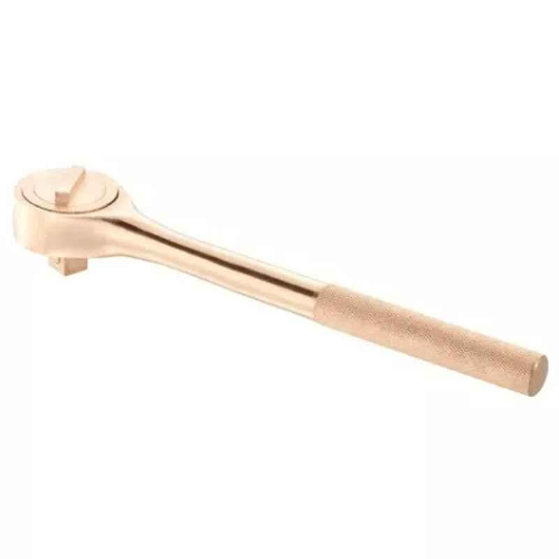 Facom 1/2 inch Square Socket Wrench with Ratchet Handle, S.155SR