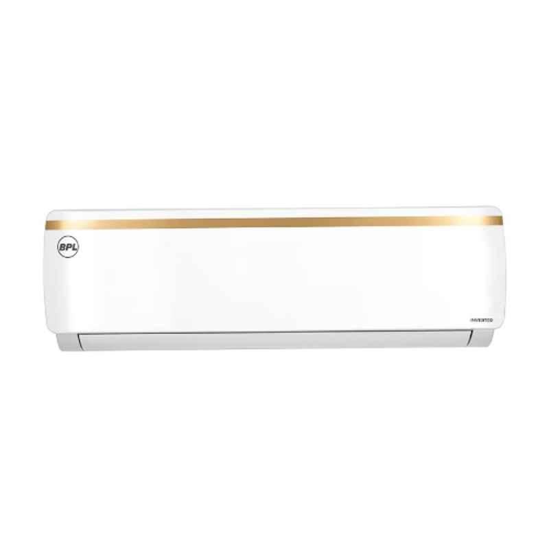 BPL 1.5 Ton 3 Star White Copper Condenser 6-in-1 Expandable Inverter Split AC, BAS-V183ATFG